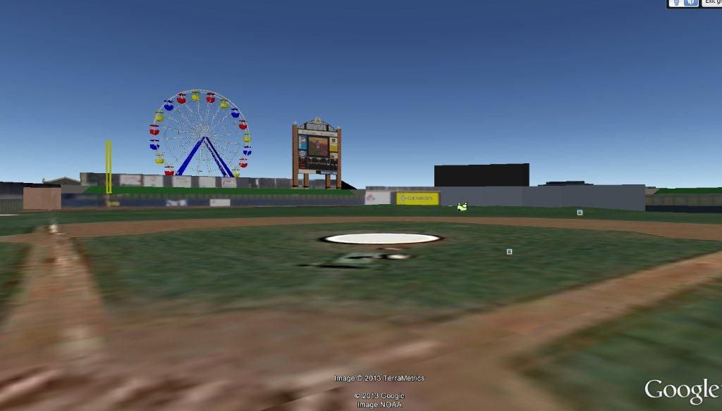 River Bandits Ferris wheel